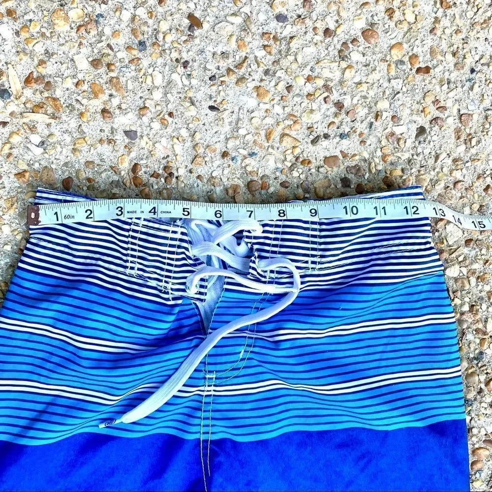 Miller Lite Official Licensed Product Men’s Blue Board Shorts Swim Trunks Size S